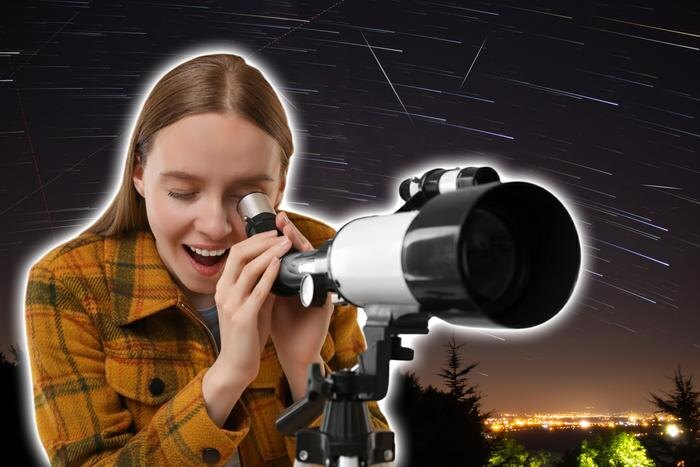 Леониды 2025 — когда будет пик у метеорного потока? Когда лучше смотреть Леониды и где? Рассказываем. Обложка © Коллаж © Life.ru. Фото © Shutterstock / FOTODOM / AstroStar, New Africa