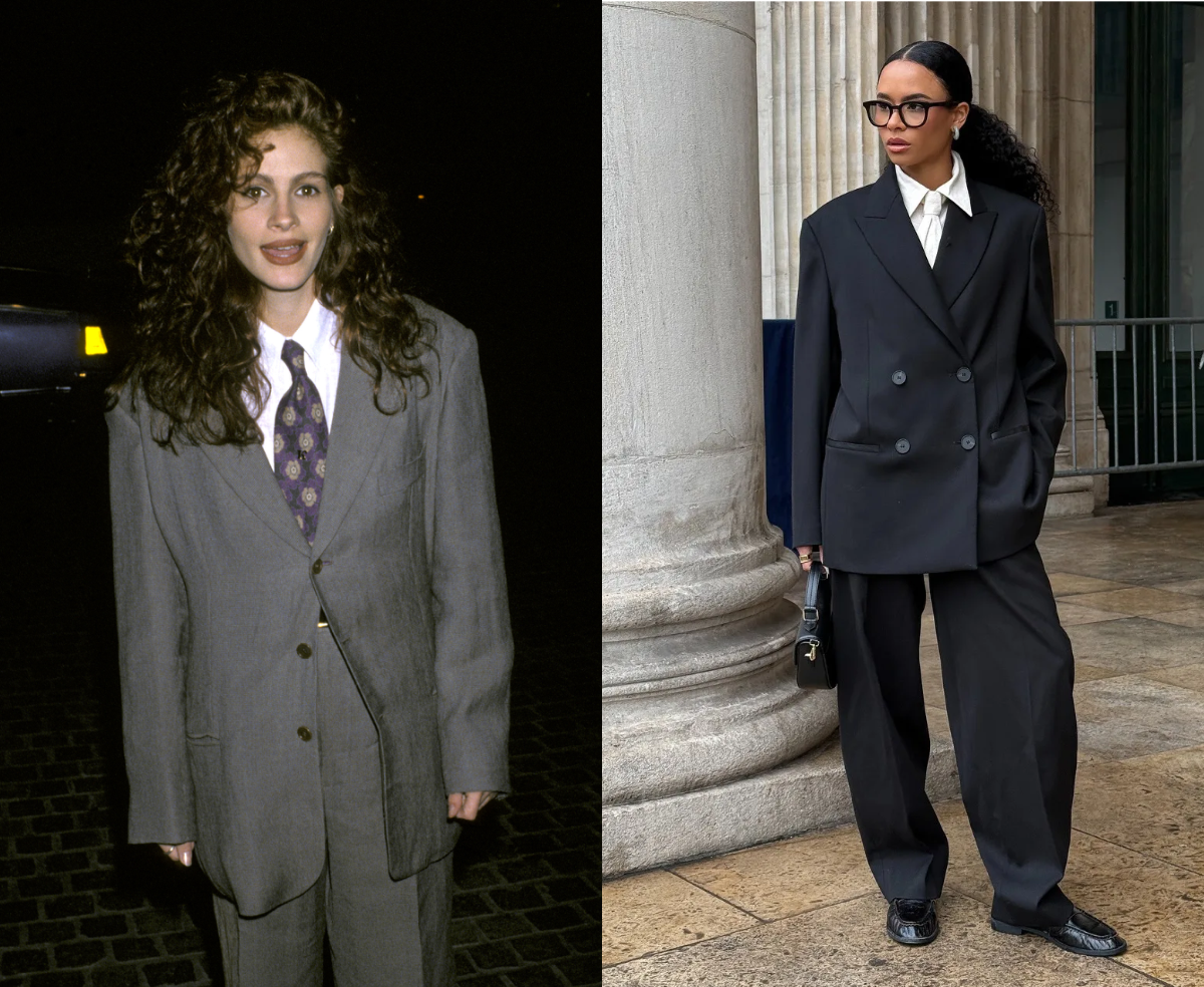 Брючный костюм снова в моде