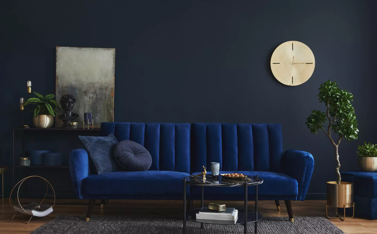 WALL&CEILING в интерьере гостиной