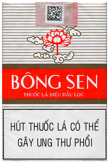 Вьетнам, 2012 год. 20 штук с фильтром в мягкой упаковке и в целлофане. Производитель: Сигаретная фабрика Thanh Hóa. Владелец торговой марки: Vinataba.