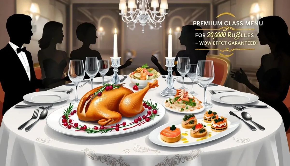 Меню ПРЕМИУМ-класса: Вау-Эфект гарантирован