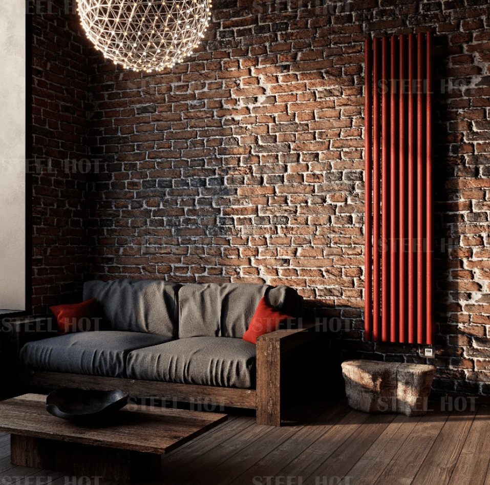 Steel Hot VE 1500 (42) электрический радиатор (выбор размера и цвета)