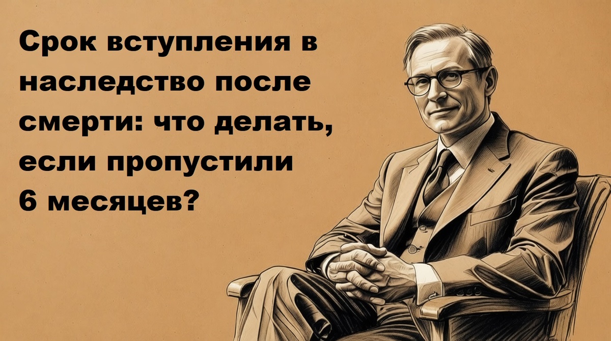 Срок вступления в наследство после смерти: что делать, если пропустили 6 месяцев?