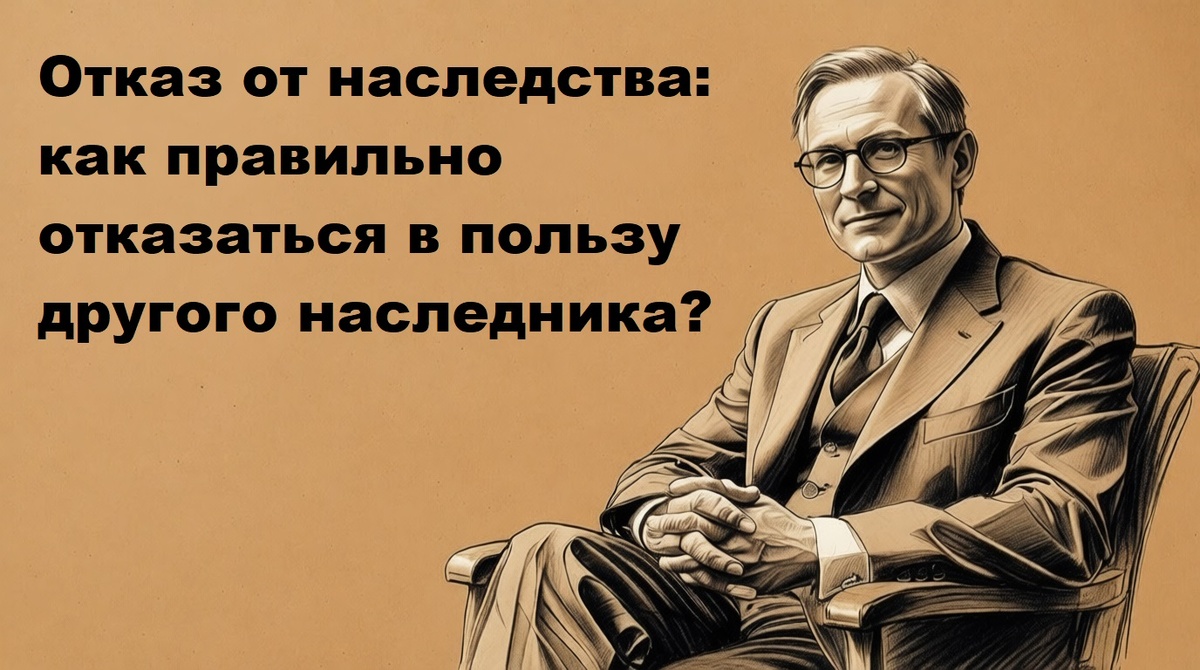 Отказ от наследства: как правильно отказаться в пользу другого наследника?