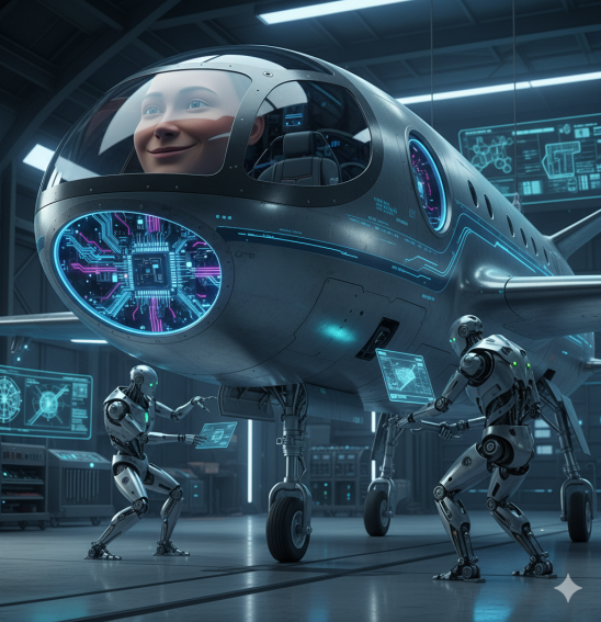 Новое сознание может существовать, например, так. Сгенерировано нейросетью.