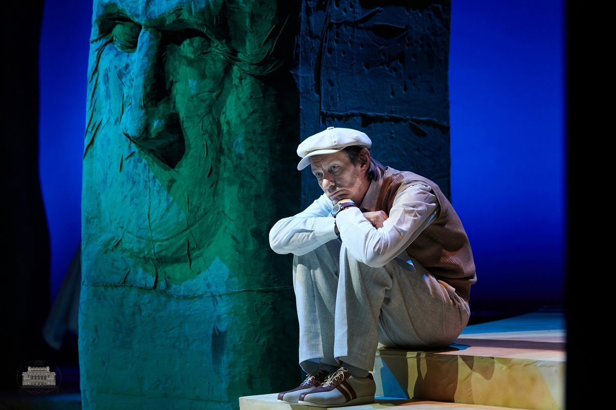 Александр Сучков в роли Портного в спектакле «Сон в летнюю ночь»