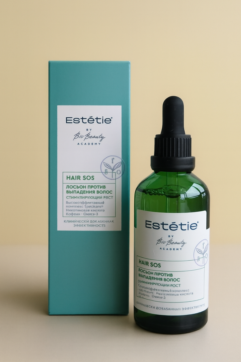 Лосьон для волос 2 в 1: Активатор роста и Блокатор выпадения Estetie