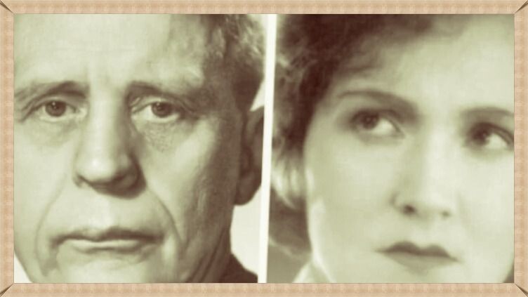 Слева Иван Пырьев, справа Ада Войцик