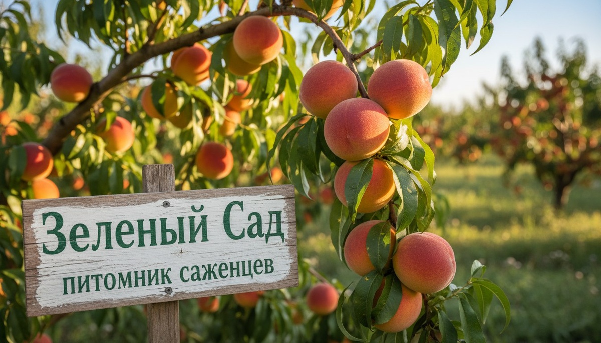 Выращивание саженцев персика в Екатеринбурге.