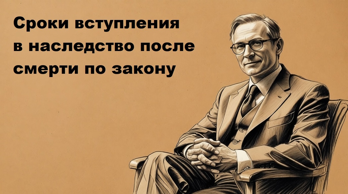 Сроки вступления в наследство после смерти по закону
