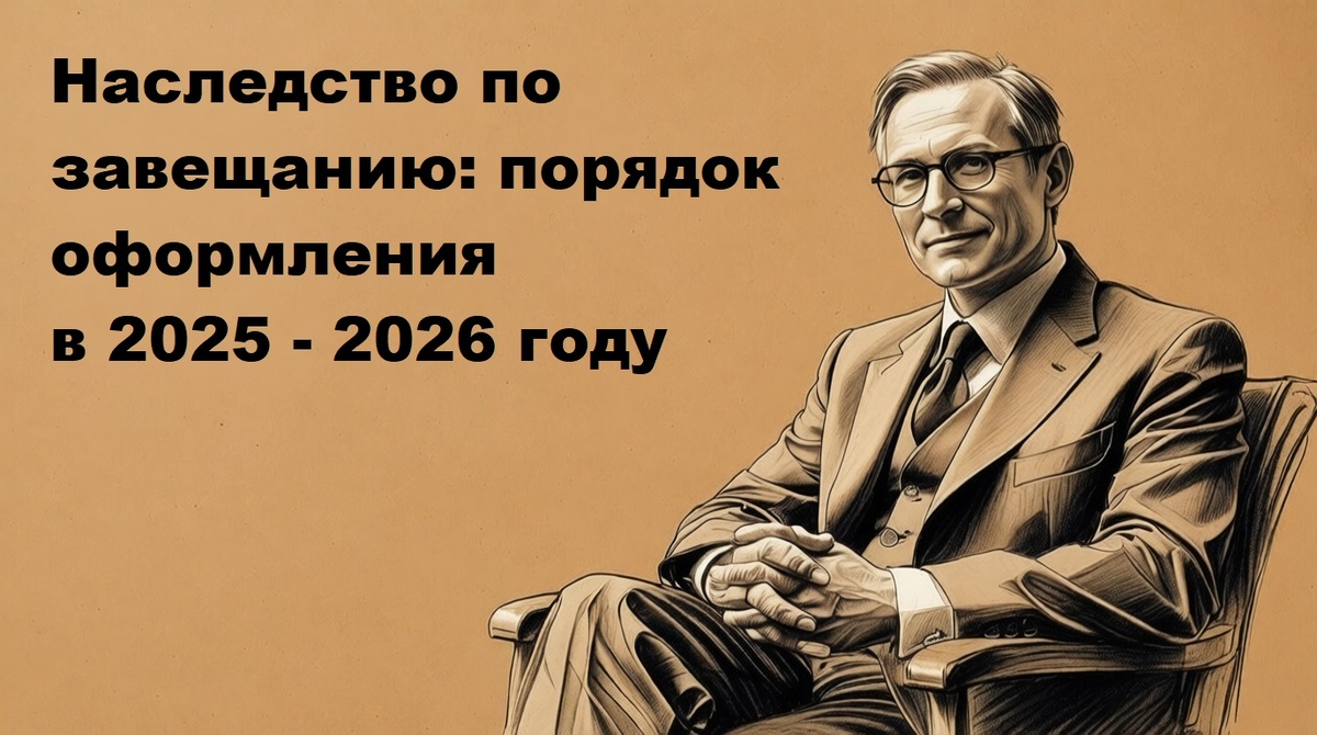 Наследство по завещанию: порядок оформления в 2025 - 2026 году