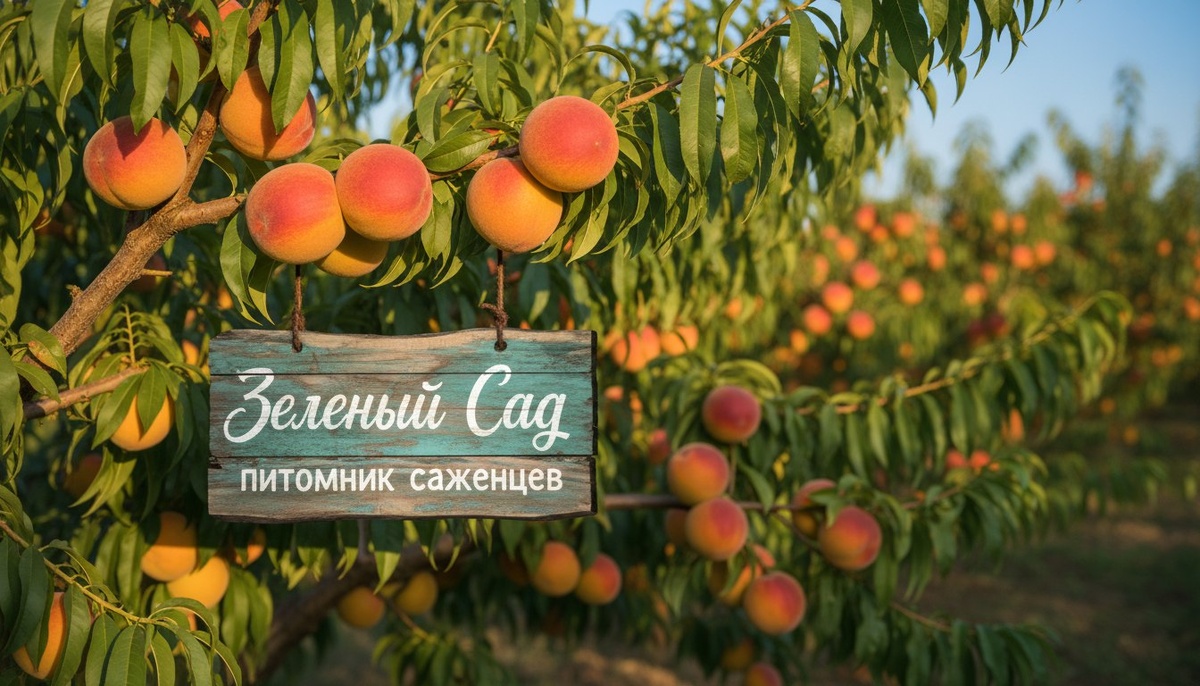 Выбор саженцев персика в Омске.