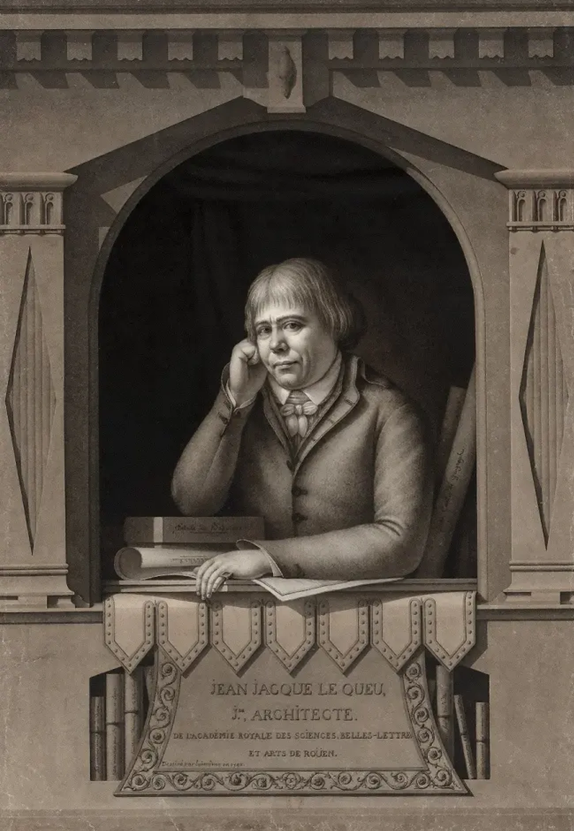 Жан-Жак Лекё. «Автопортрет», 1793 год, Национальная библиотека Франции, Париж © Public domain
