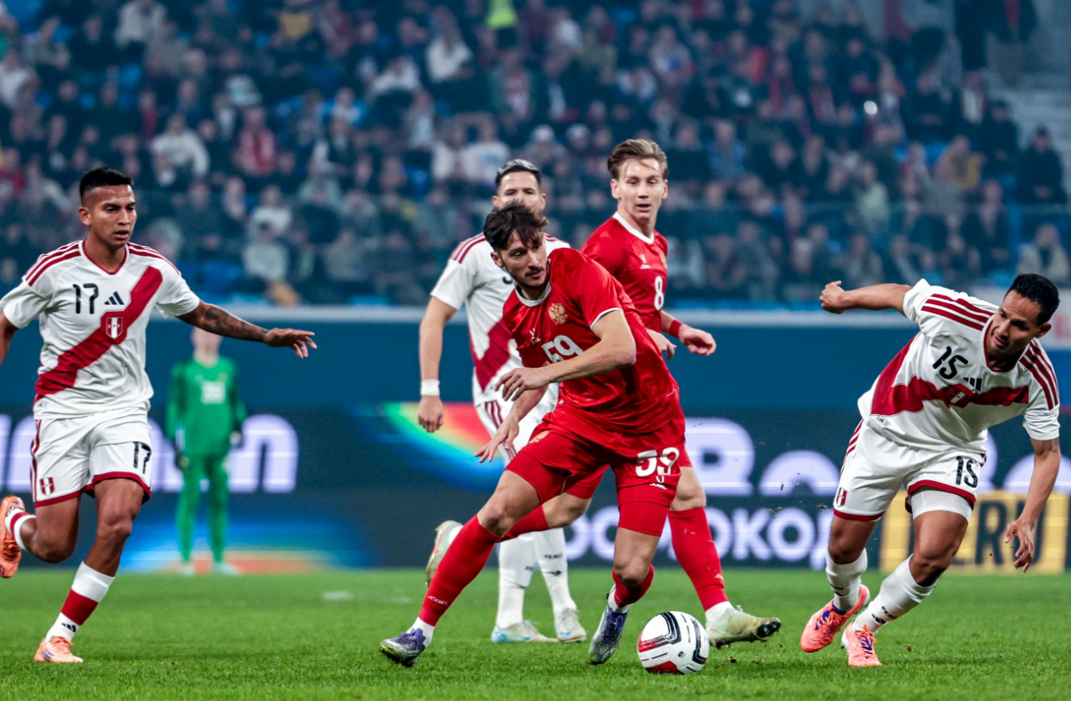 Российские футболисты не смогли победить Перу. Фото: соцсети сборной России
