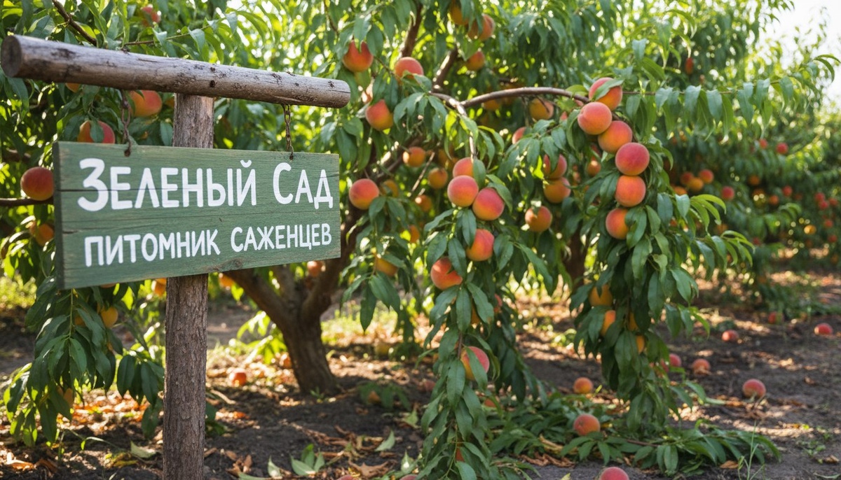 Посадка саженцев персика в Воронеже от питомника Зеленый Сад,
