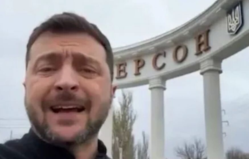    Дурик, ну сделай селфи на въезде в Киев и Одессу: военкор Руденко обратился к Зеленскому —предвестнику смены контроля