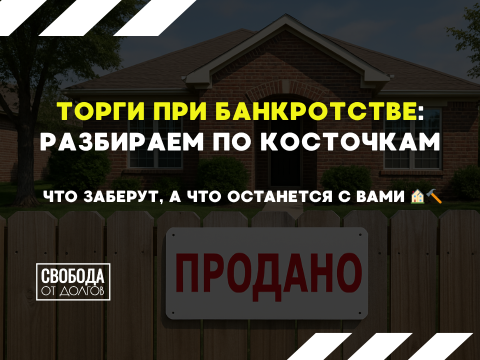 Торги при банкротстве
