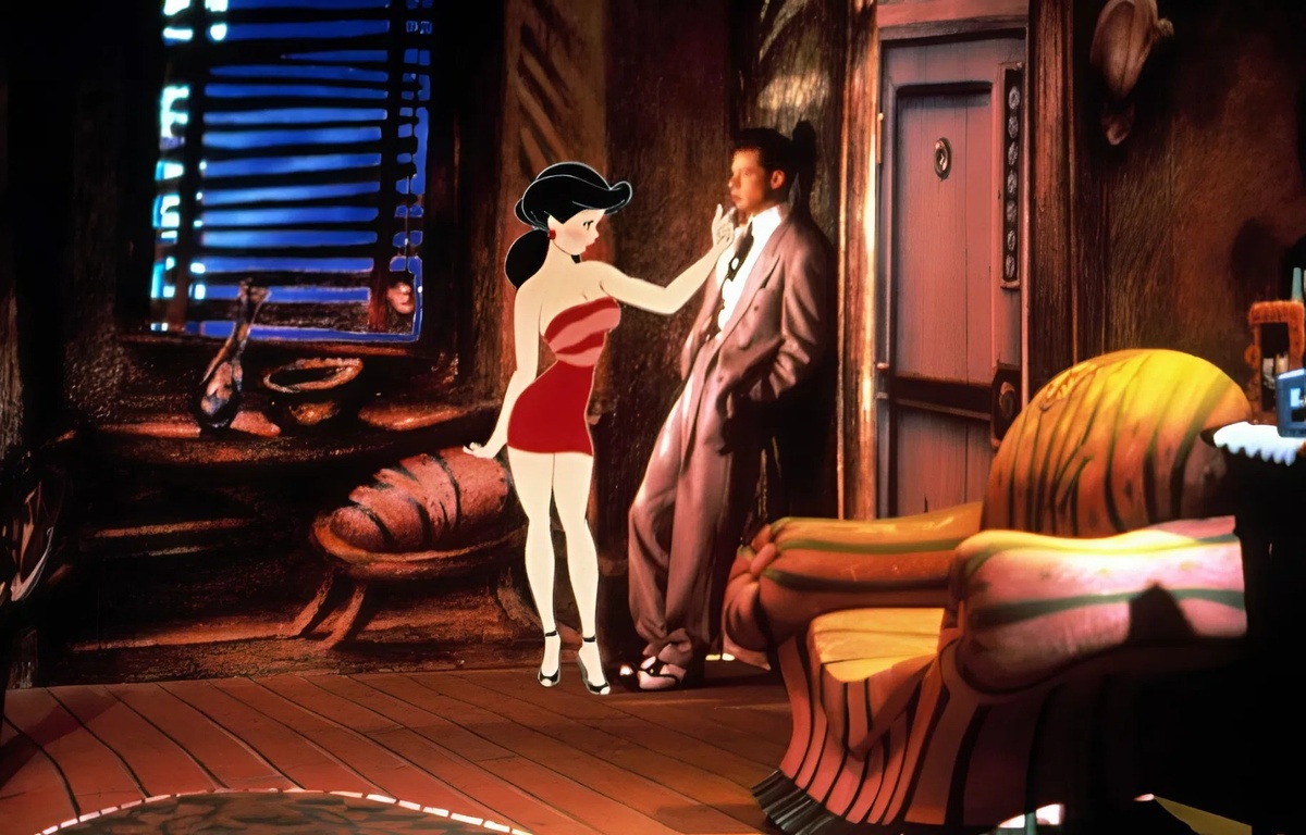 Кадр из фильма «Cool World». Режиссер: Ральф Бакши. Производство: Bakshi Animation, Paramount Pictures