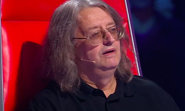    Александр Градский. Фото: кадр выпуска шоу «Голос»