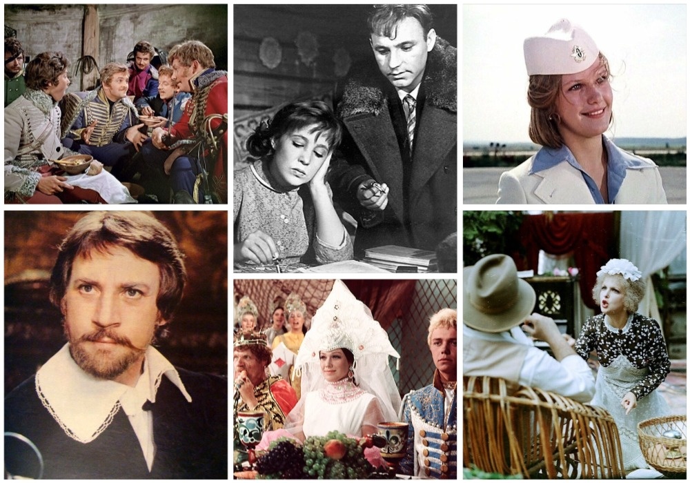 фотоколлаж к тесту - Тест по цитатам: Оценка ваших знаний о советском кино