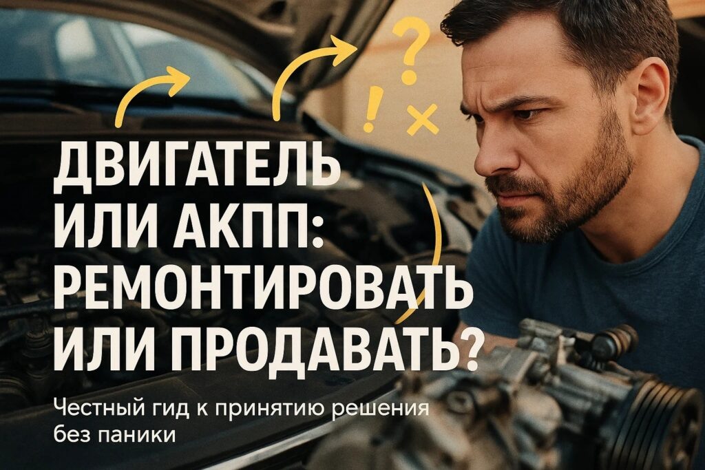 ДВИГАТЕЛЬ ИЛИ АКПП: РЕМОНТИРОВАТЬ ИЛИ ПРОДАВАТЬ?