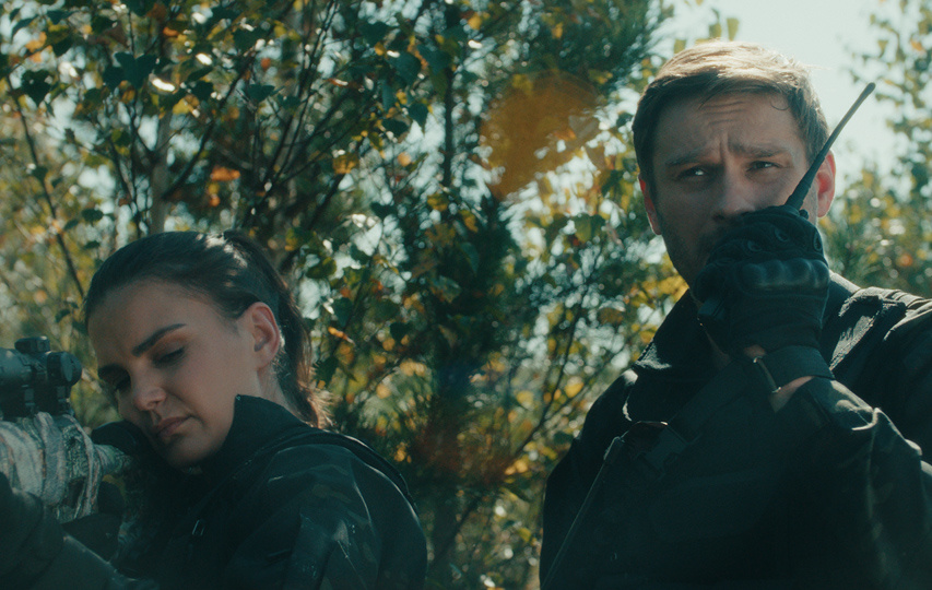 Кадр из боевика «Завербованный»