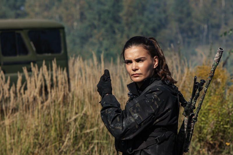 Кадр из боевика «Завербованный»