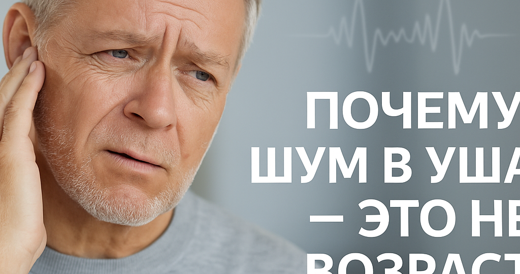 Почему шум в ушах — это не возраст