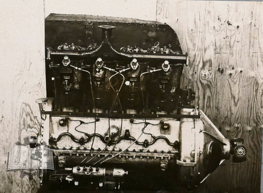 Дизельный мотор на базе двигателя Т-26, опытная разработка.