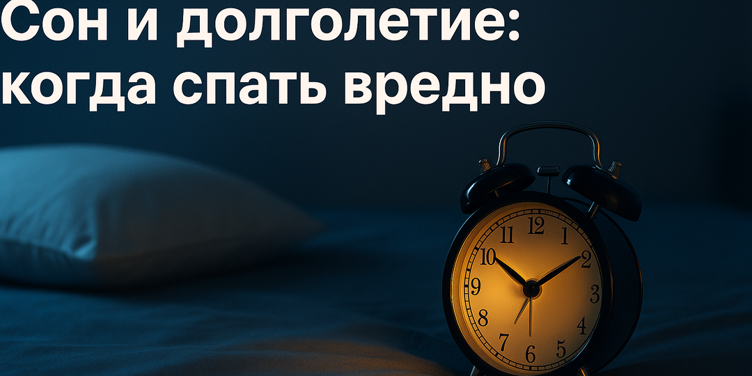 Сон и долголетие: когда спать вредно?