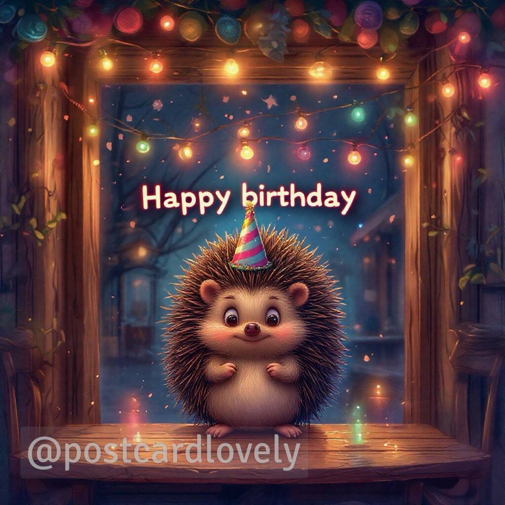 открытка с днем рождения