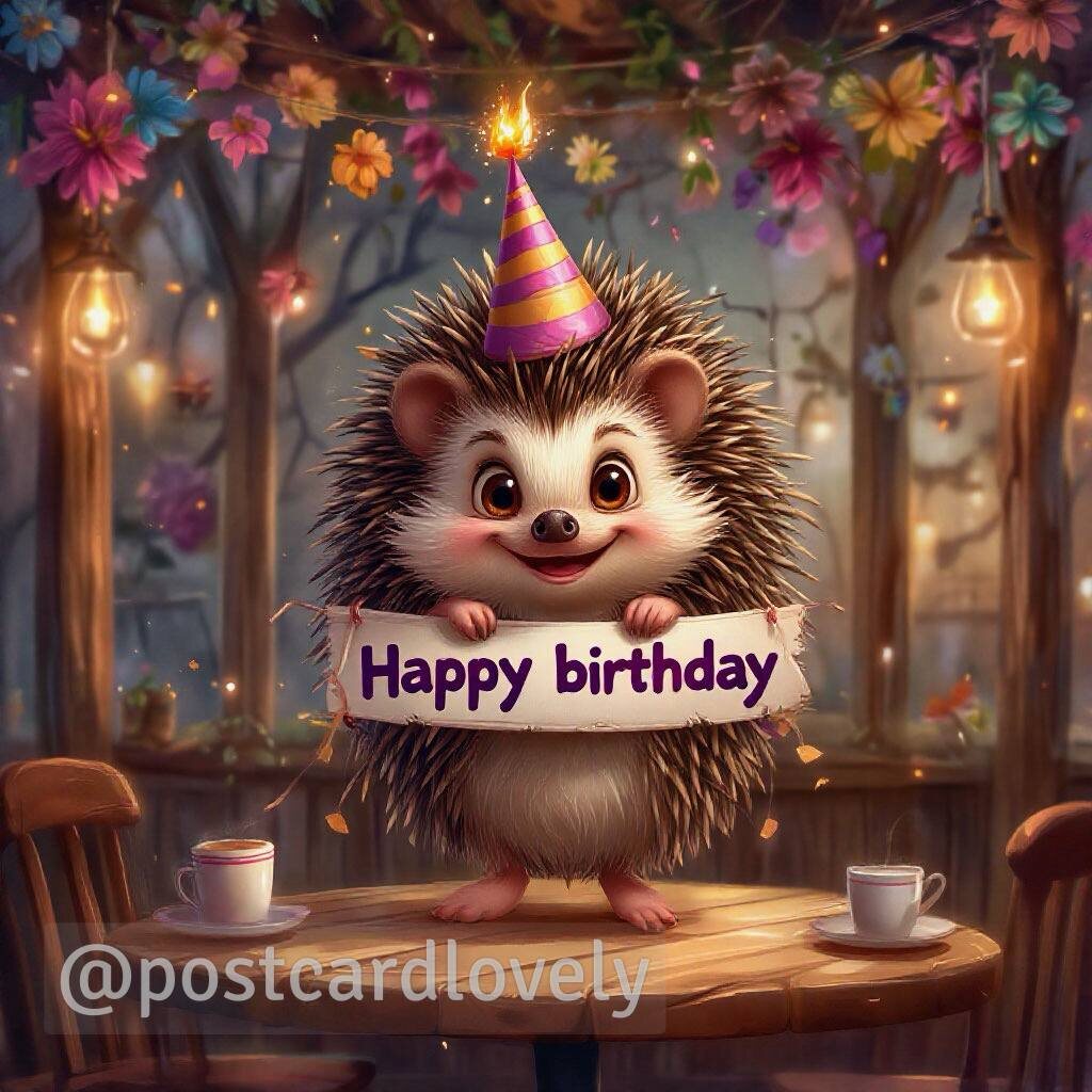 открытка с днем рождения