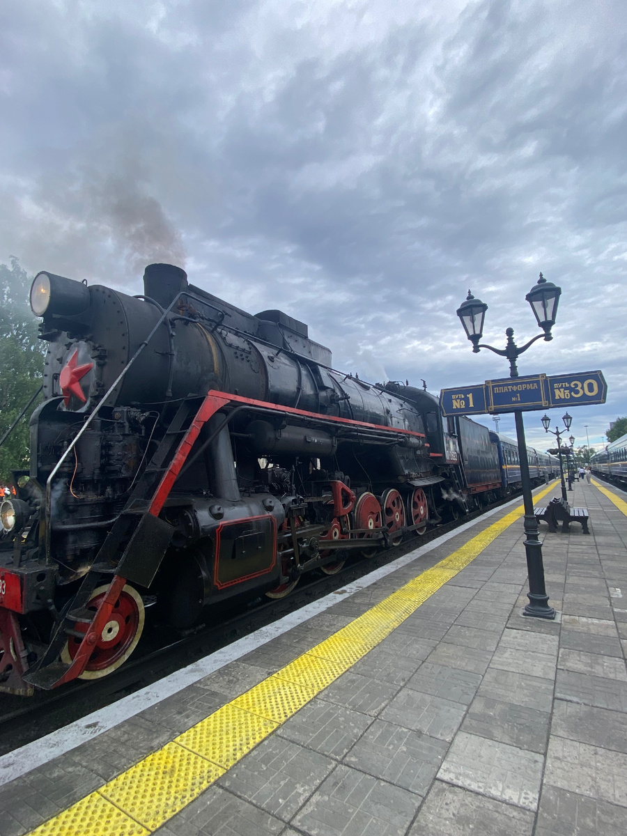 Фото автора канала - станция ж/д вокзала г. Сортавала