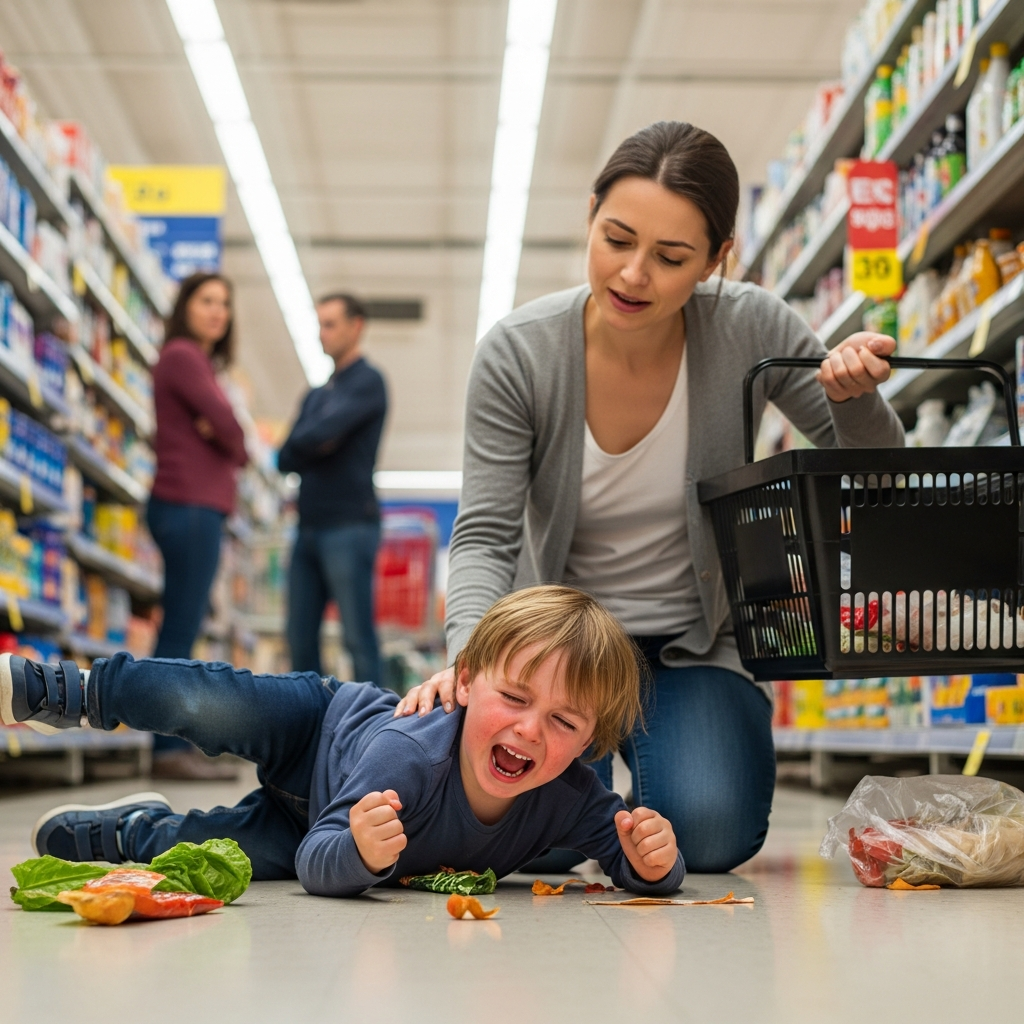 Как бороться с детскими истериками?