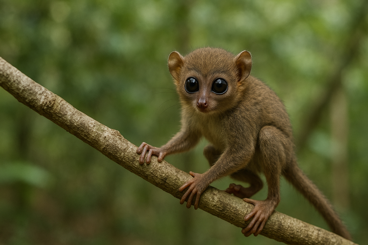 Архицебус - один из древнейших и мельчайших известных приматов