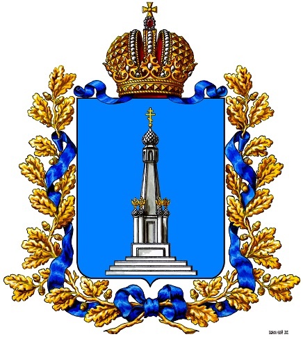 Герб Ковенской губернии 1878 г. Рисунок автора.