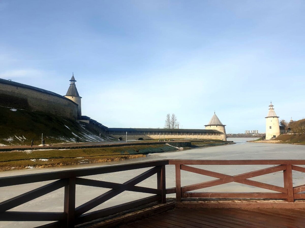    Средневековый город в Пскове. Фото: Мойка78