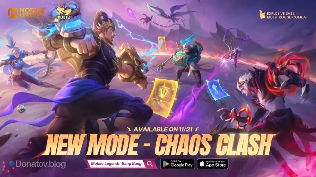    Анонс «Хаотичной схватки» в Mobile Legends: Bang Bang