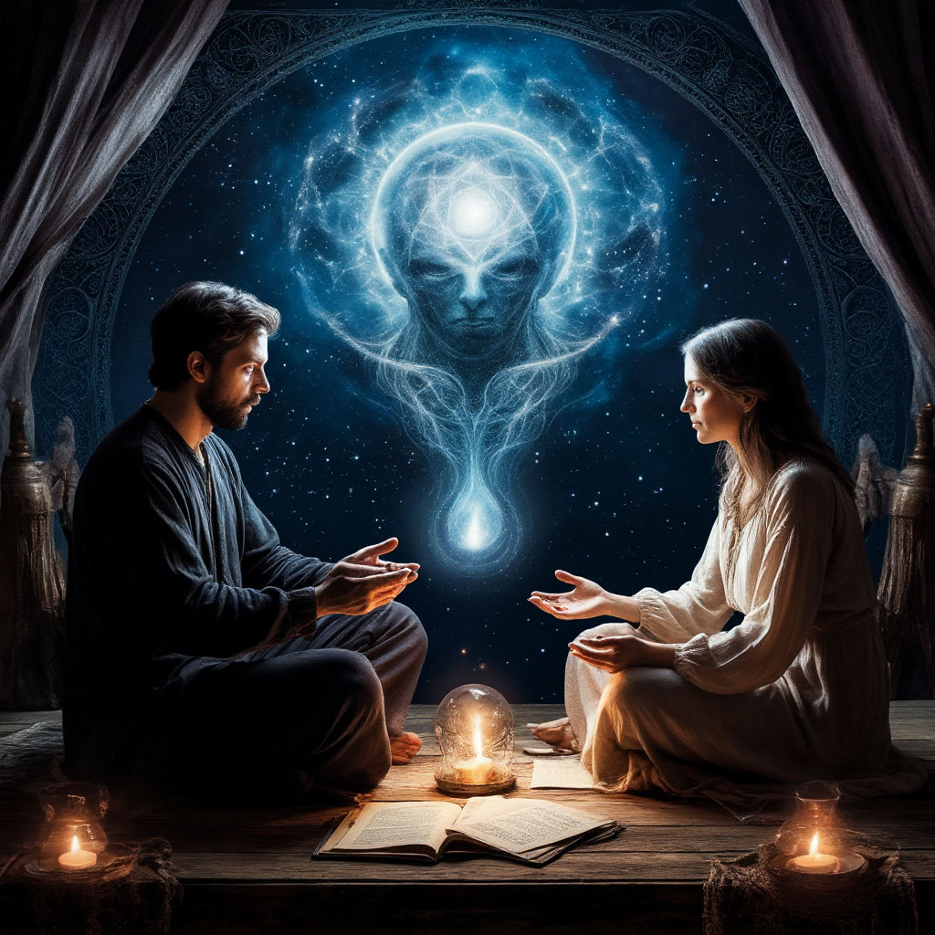 Сгенерировано ИИ- сеанс общения с Душой- чтобы понять и простить.