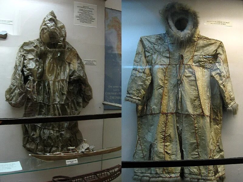 Слева - изготовлено на Чукотке