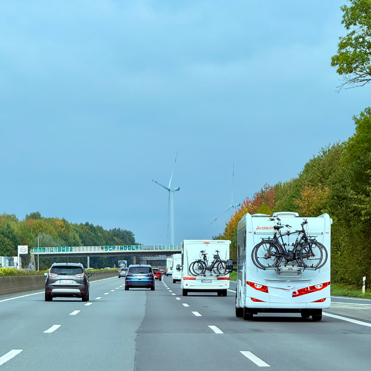 Дорога в Нидерланды.