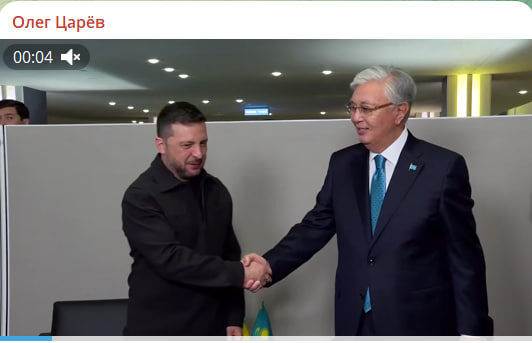   Скриншот с канала политика Олега Царёва