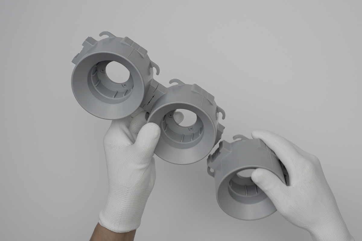 Соедирение тройного модуля светильника BH10 GAP