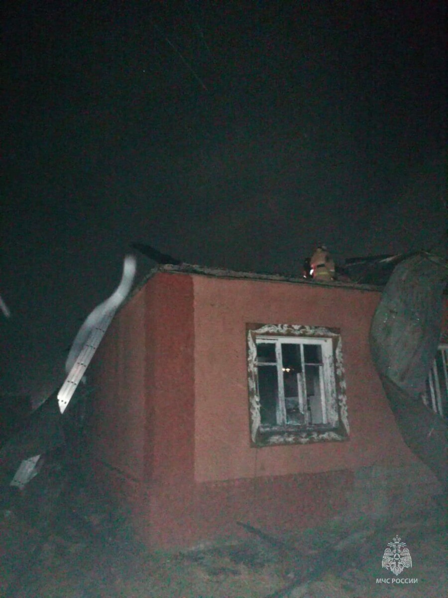    Пожар в селе Черемное. Источник: ГУ МЧС России по Алтайскому краю