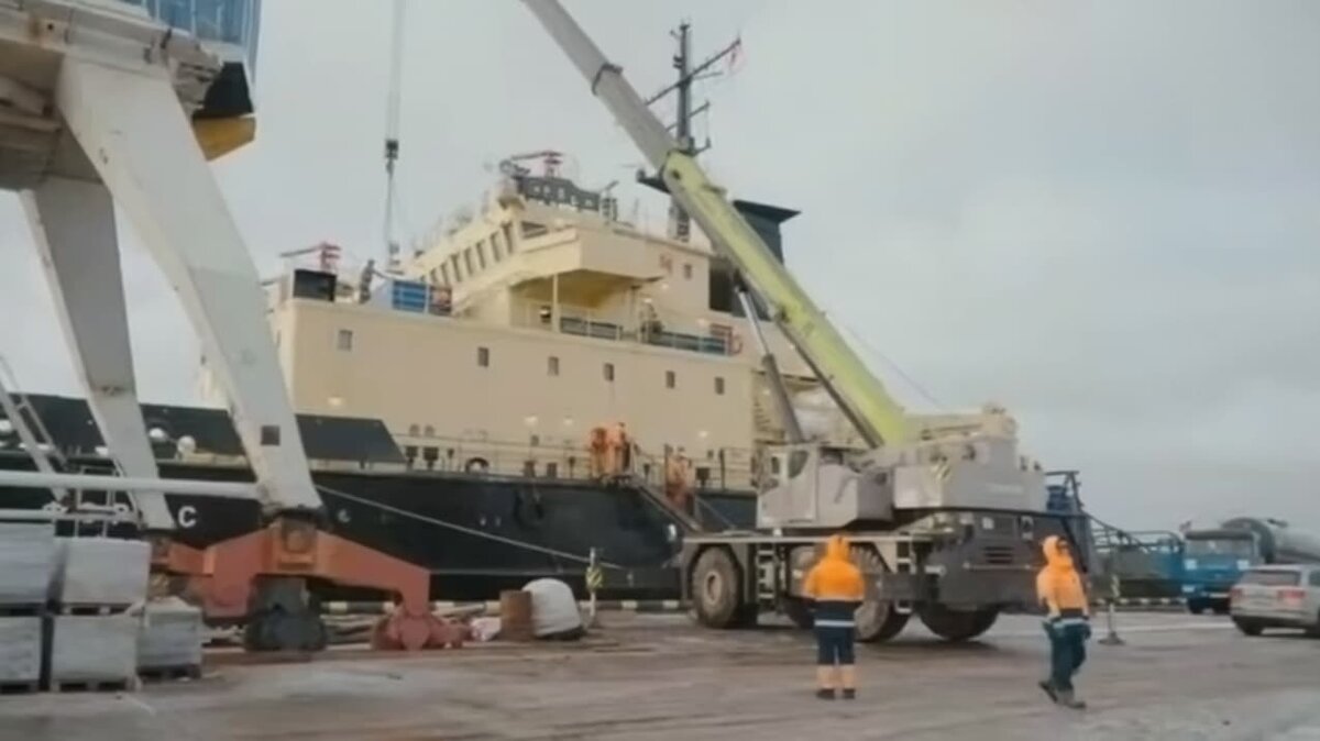   Железнодорожный терминал в Архангельске