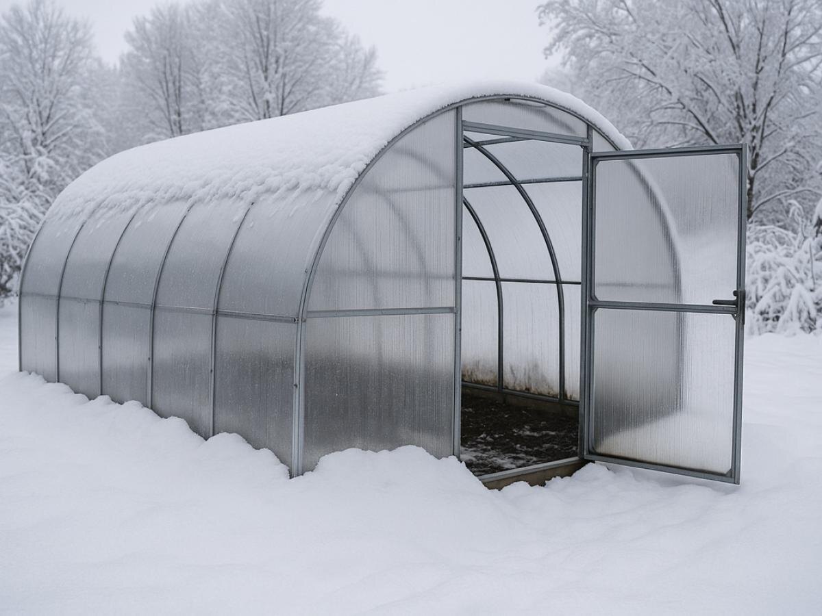 Зимняя уборка теплицы снижает инфекционный фон — агрономы