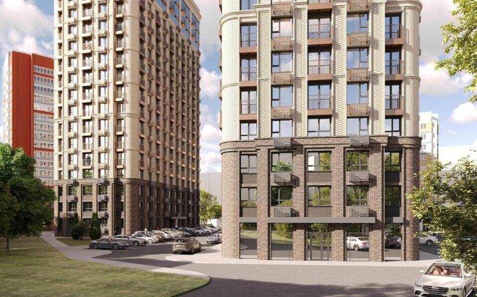    Проект ЖК на ул. Гущина . Источник: Мастерская Золотова