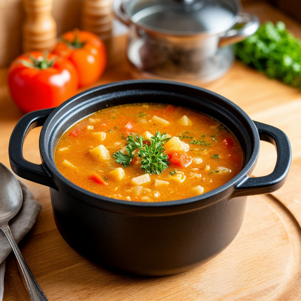 Суп очень вкусный