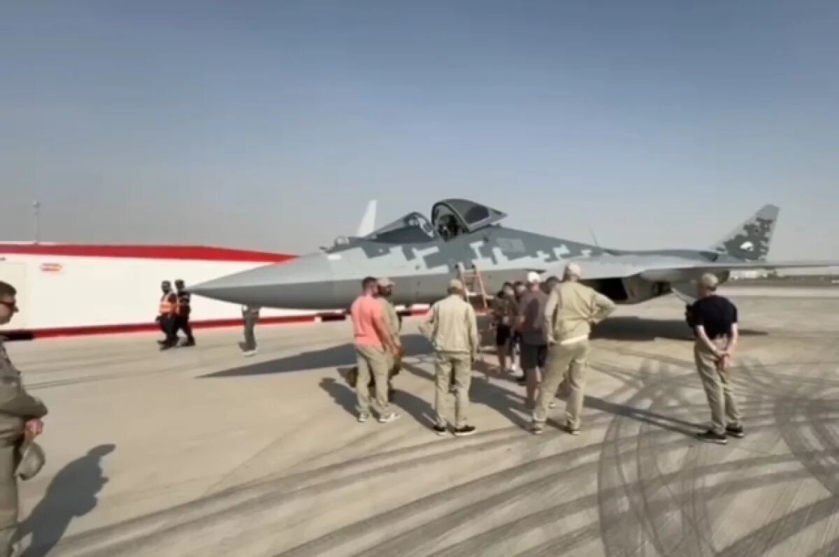    Су-57Э из Хабаровского края покоряет небо Дубая