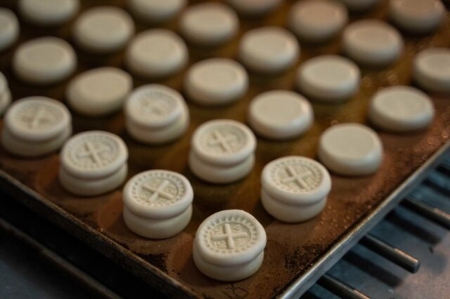    Просфора. Фото: Московский Сретенский Монастырь/ Всеволод Пурис